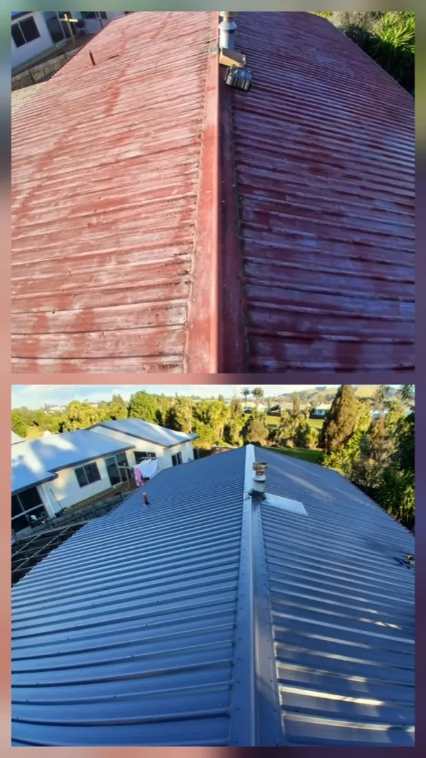 New build metal roof